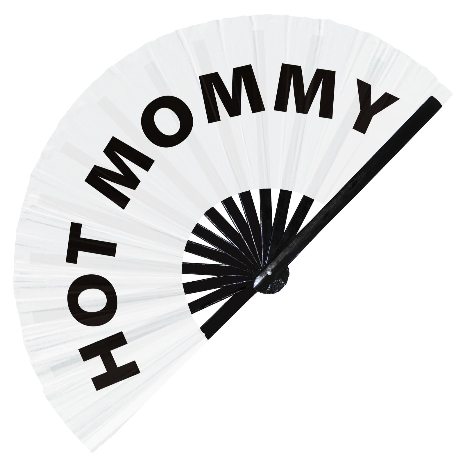 Hot Mommy - Clack Folding Rave & Festival Hand Fan - Image 9