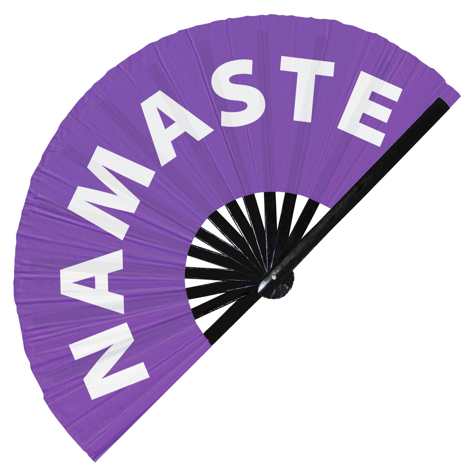 Namaste - Clack Folding Rave & Festival Hand Fan - Image 7