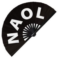 Naol - Clack Folding Rave & Festival Hand Fan