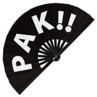 Pak!! - Clack Folding Rave & Festival Hand Fan