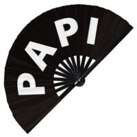 Papi - Clack Folding Rave & Festival Hand Fan