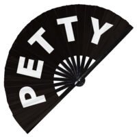 Petty - Clack Folding Rave & Festival Hand Fan