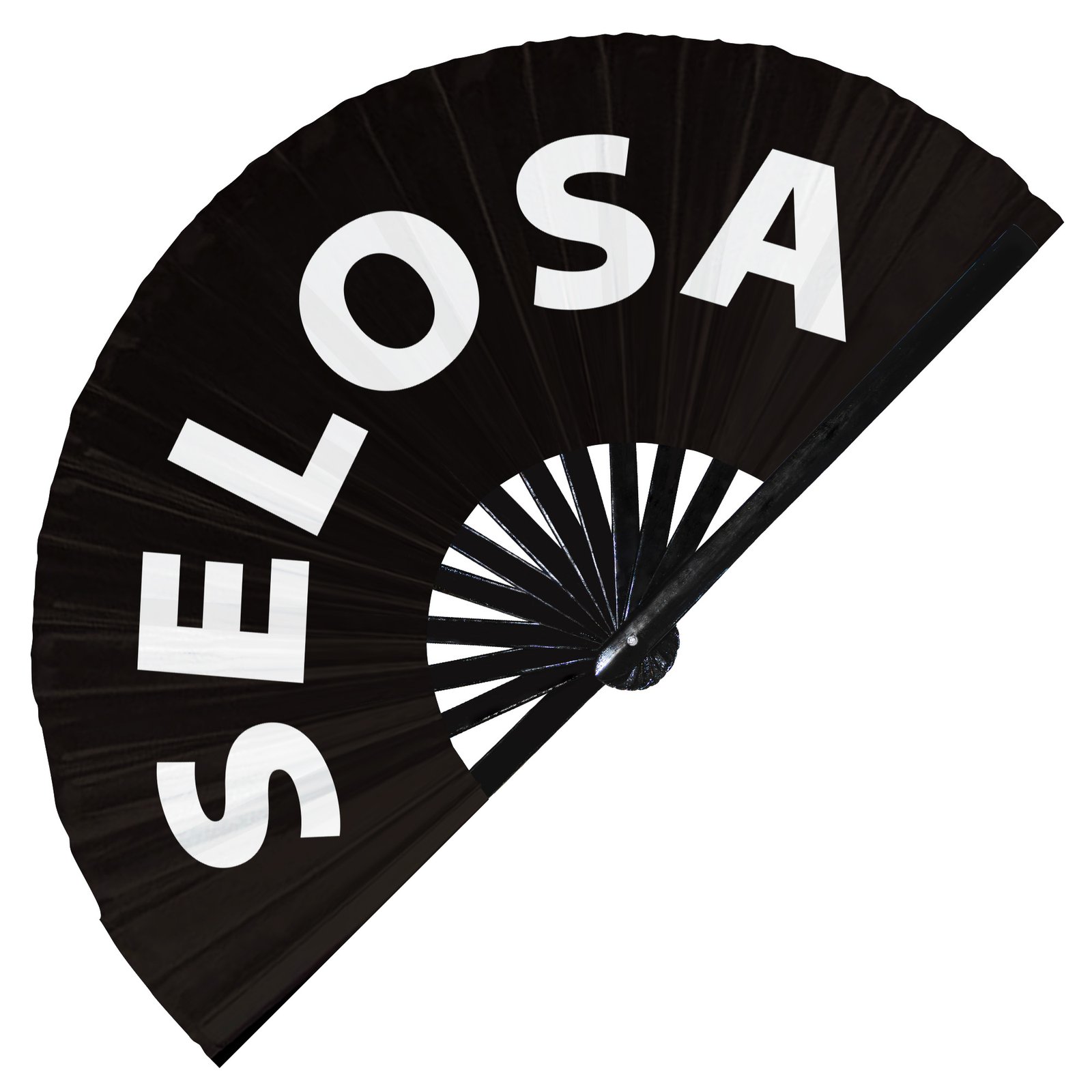 Selosa - Clack Folding Rave & Festival Hand Fan