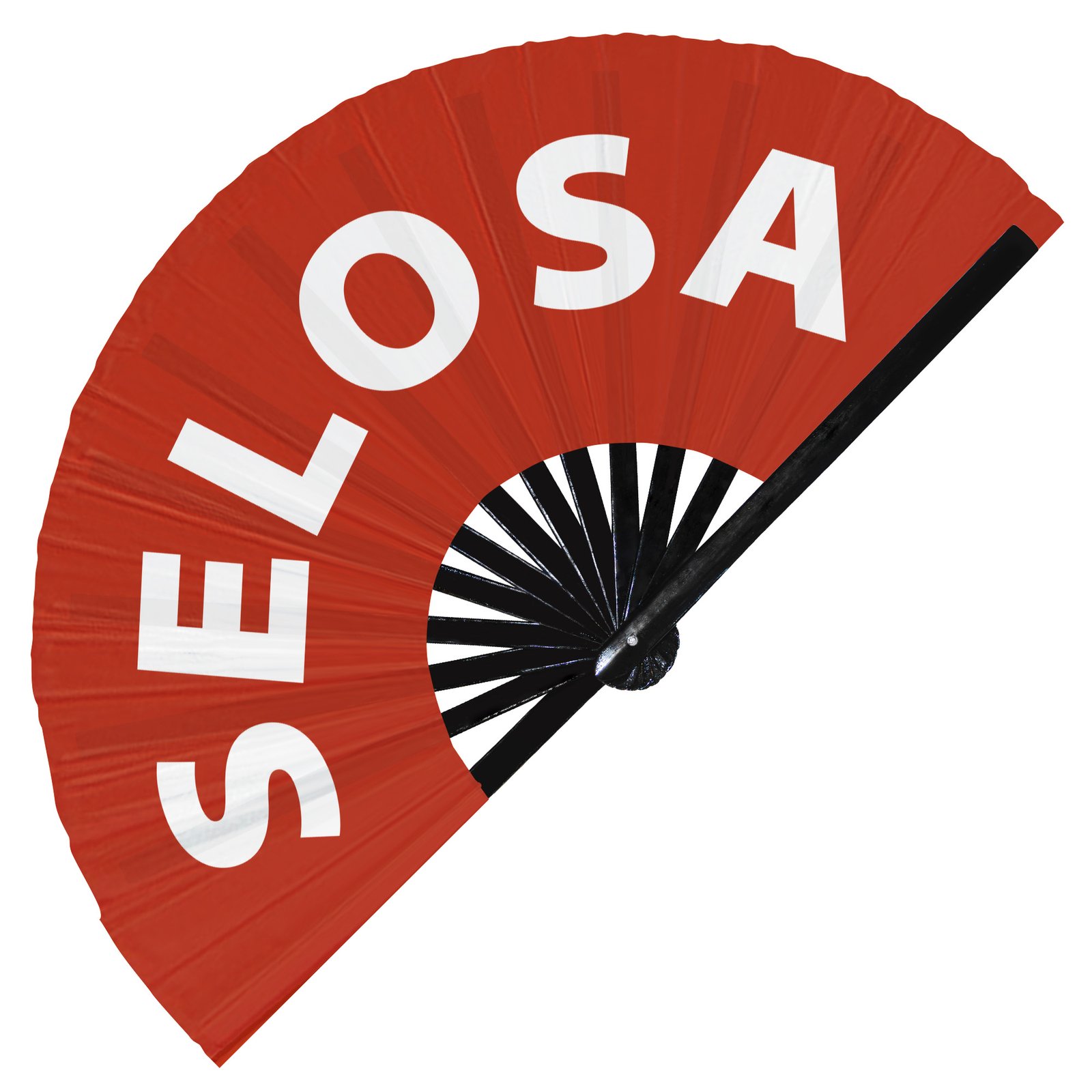 Selosa - Clack Folding Rave & Festival Hand Fan - Image 7