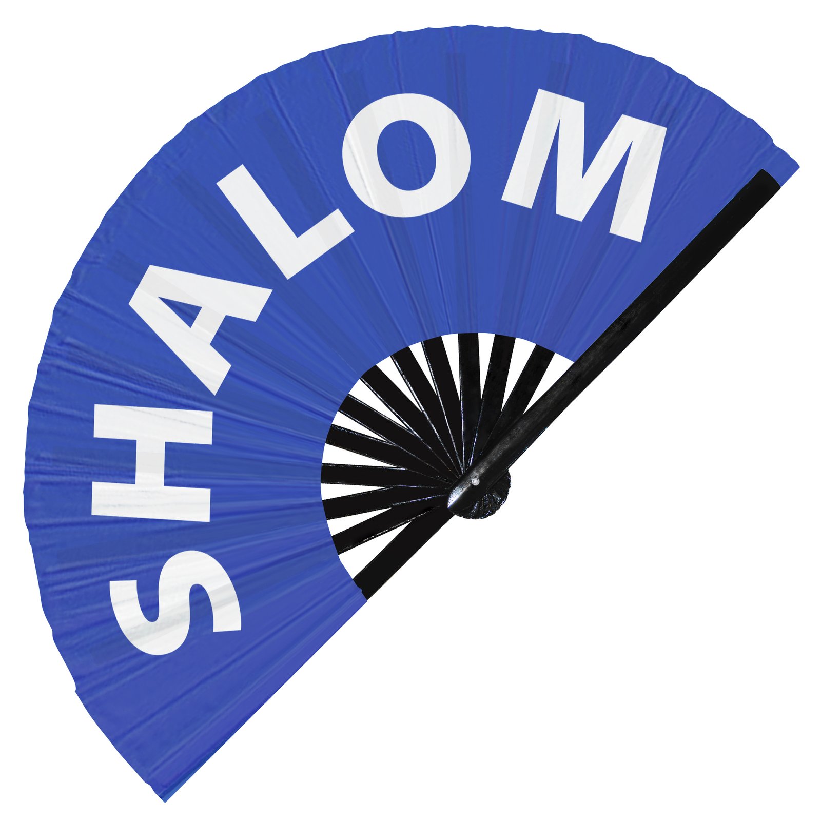 Shalom - Clack Folding Rave & Festival Hand Fan - Image 4