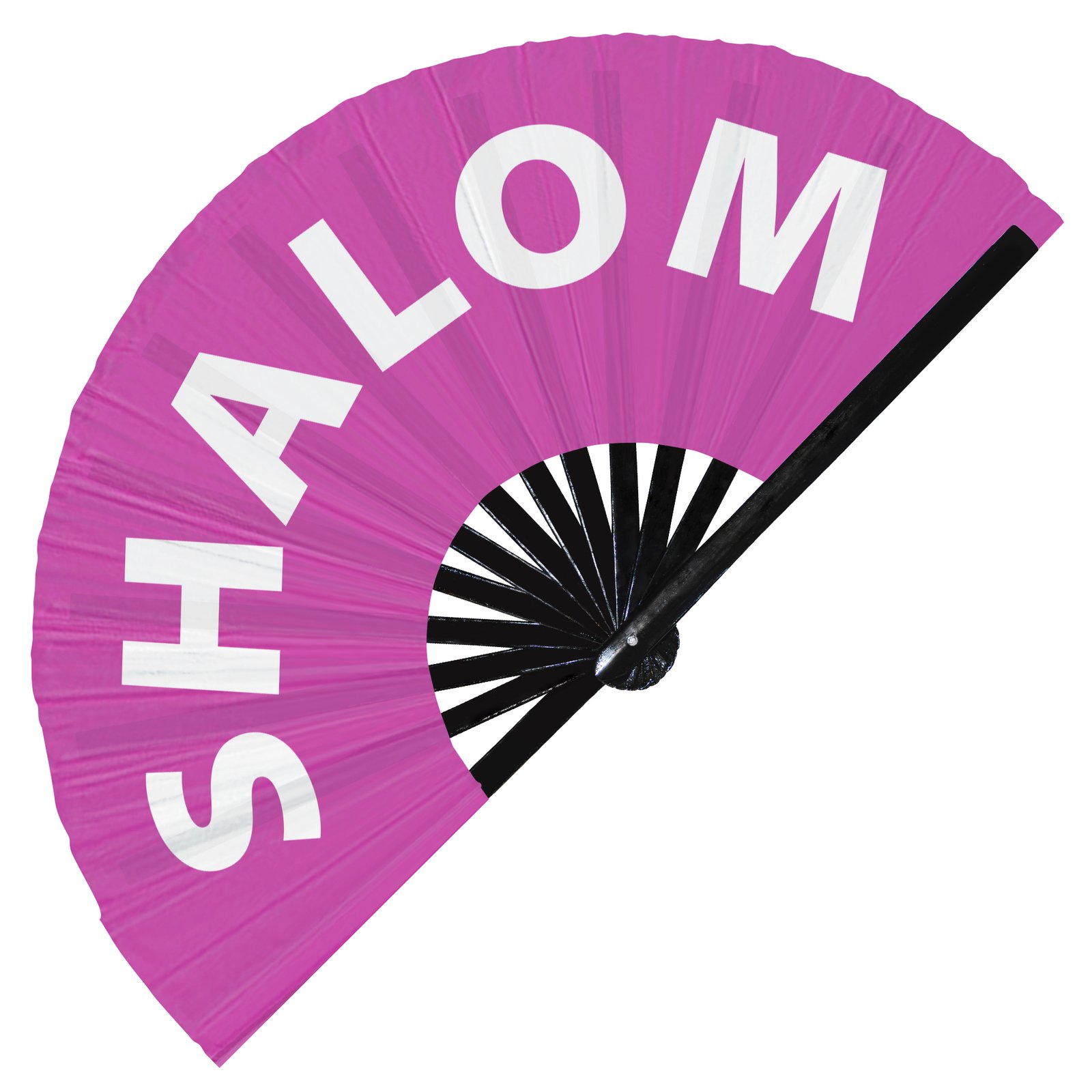 Shalom - Clack Folding Rave & Festival Hand Fan - Image 6