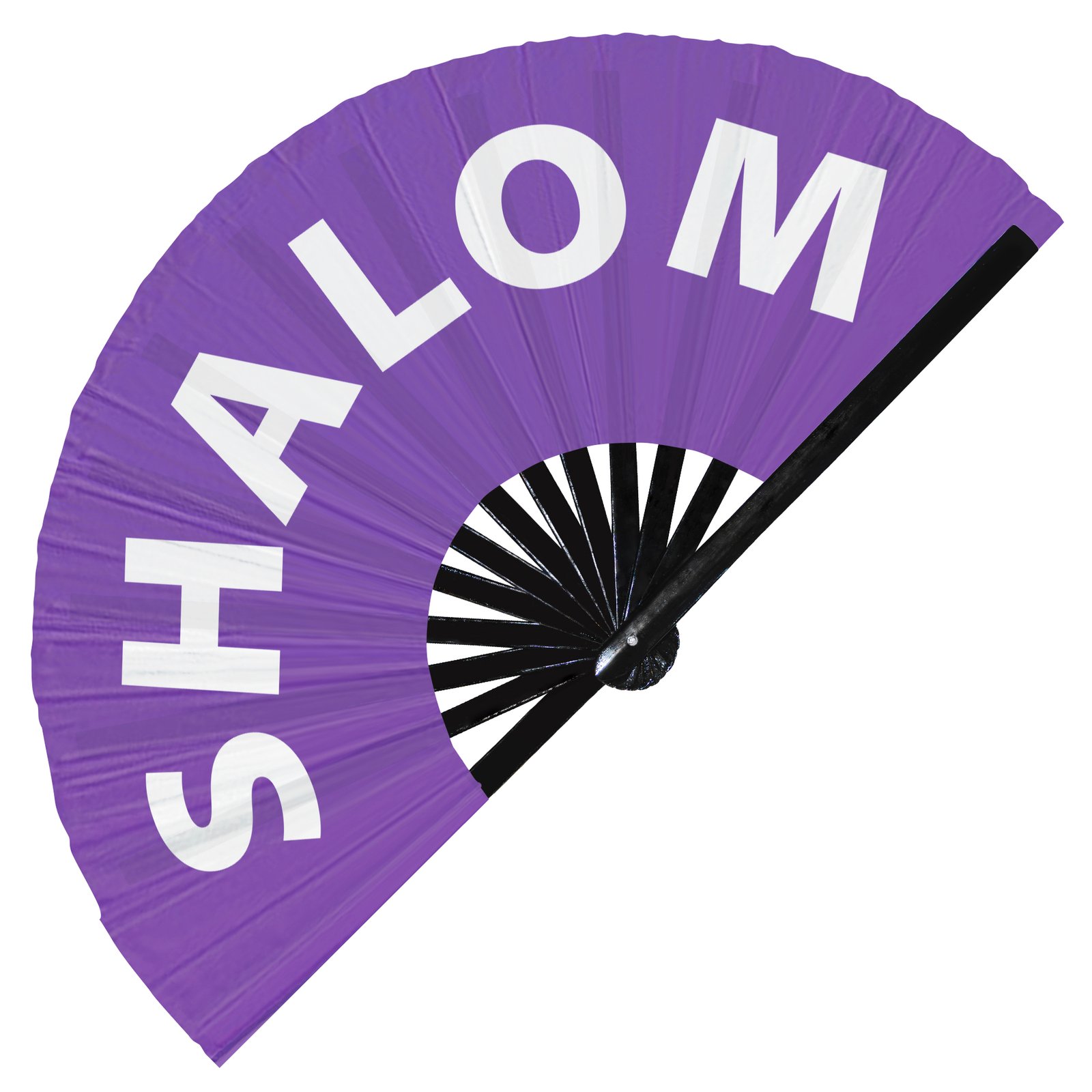 Shalom - Clack Folding Rave & Festival Hand Fan - Image 7