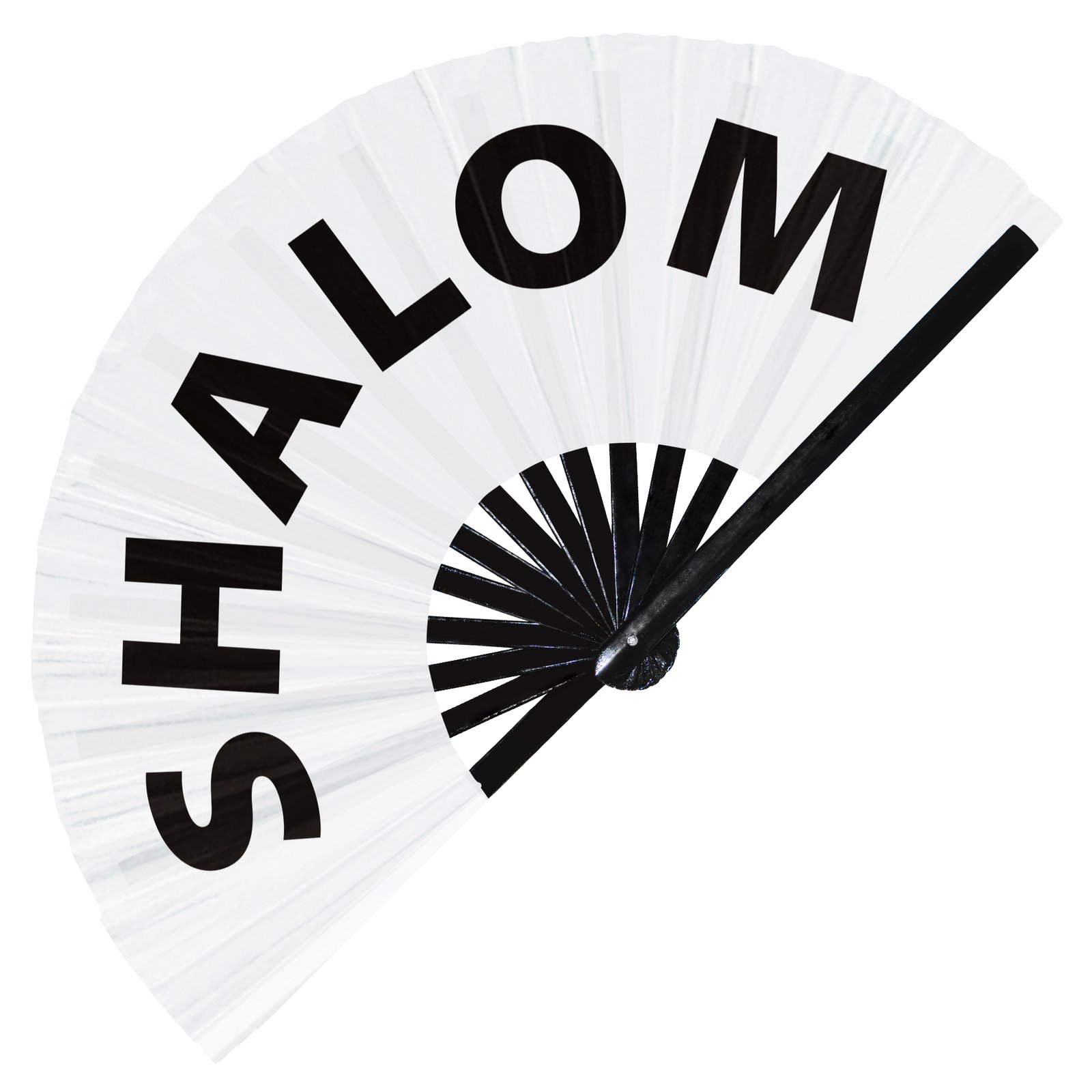 Shalom - Clack Folding Rave & Festival Hand Fan - Image 9