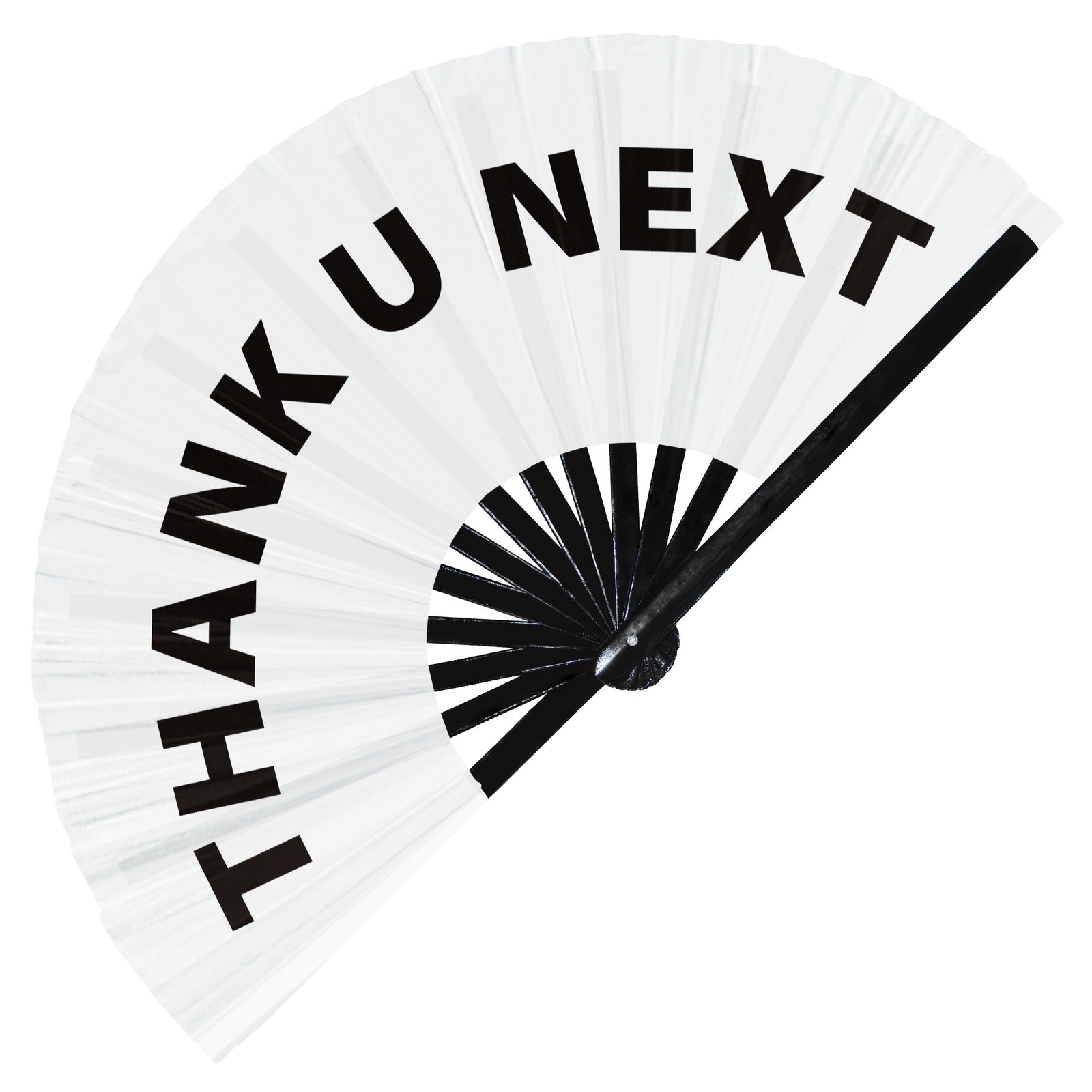 Thank U Next - Clack Folding Rave & Festival Hand Fan - Image 9