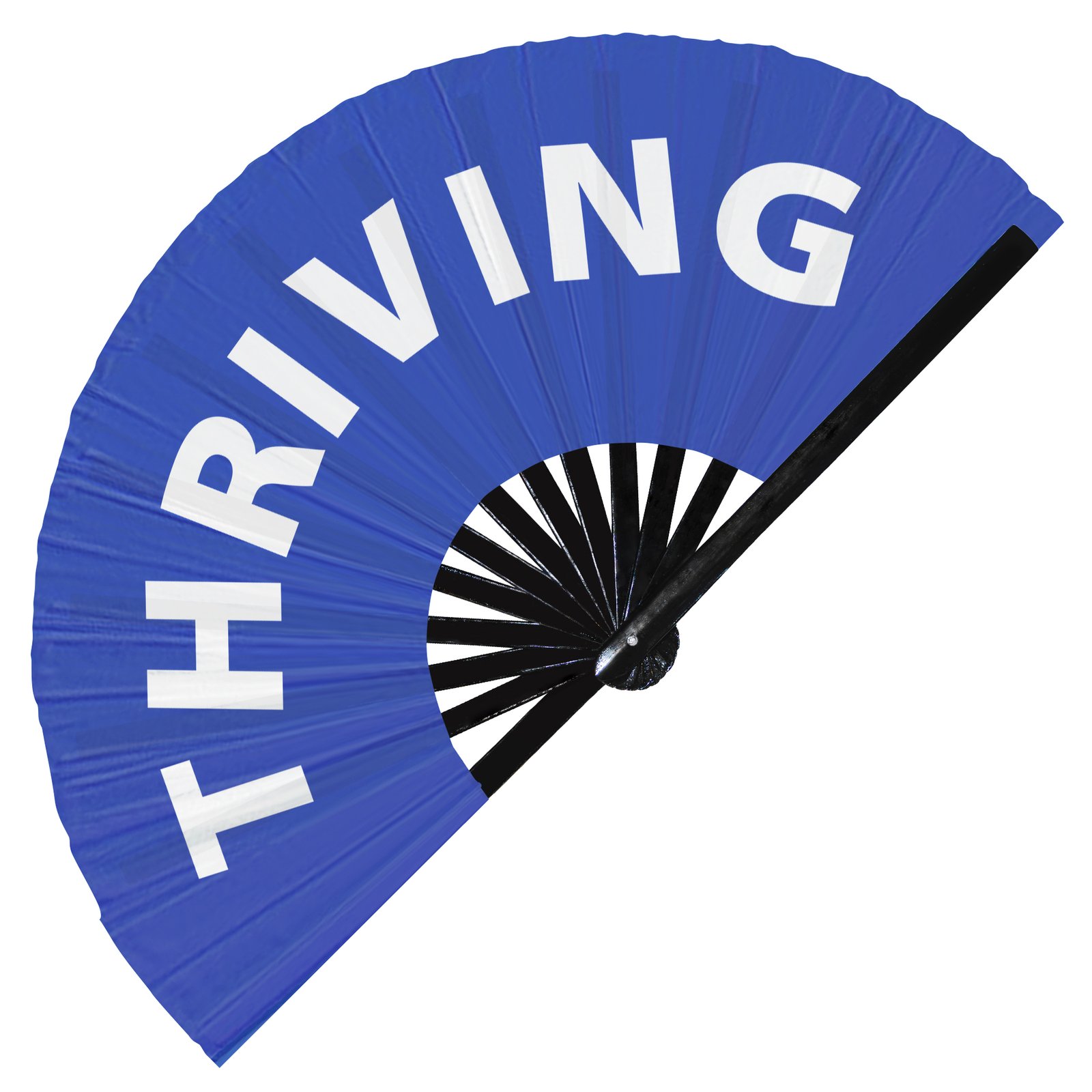 Thriving - Clack Folding Rave & Festival Hand Fan - Image 4