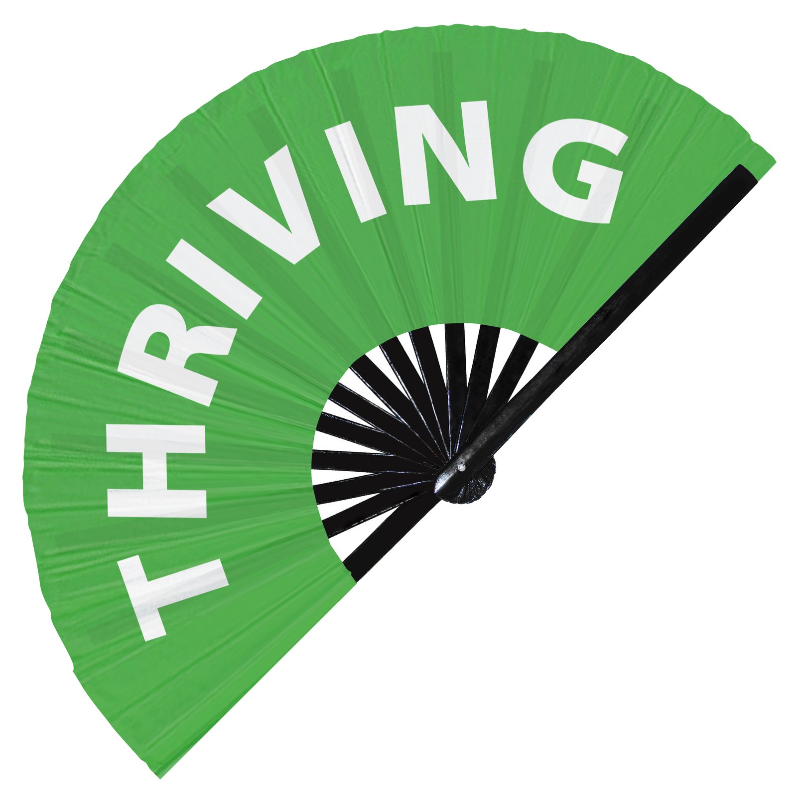Thriving - Clack Folding Rave & Festival Hand Fan - Image 5