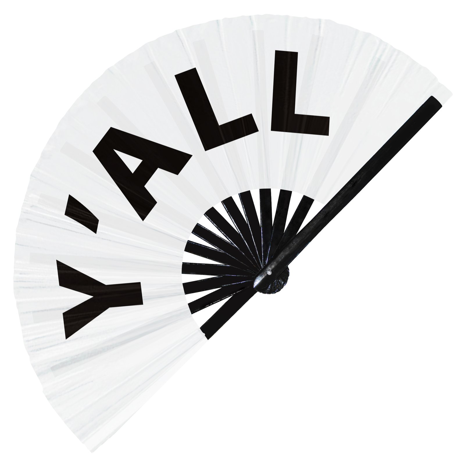 Y’all - Clack Folding Rave & Festival Hand Fan - Image 9