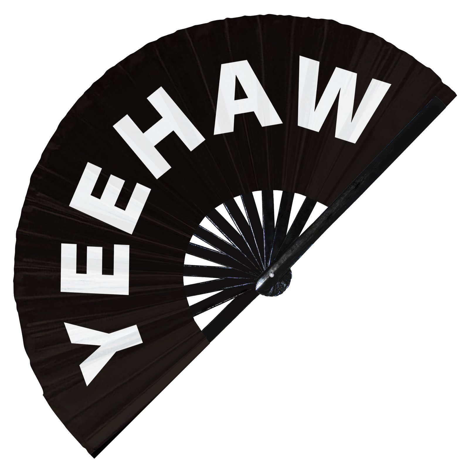 Yeehaw - Clack Folding Rave & Festival Hand Fan