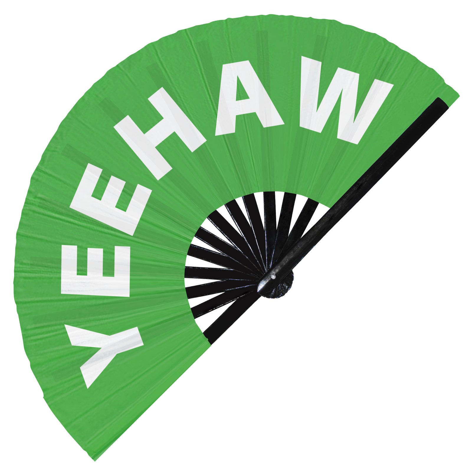 Yeehaw - Clack Folding Rave & Festival Hand Fan - Image 5