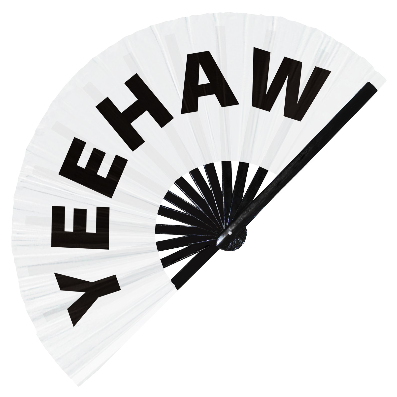 Yeehaw - Clack Folding Rave & Festival Hand Fan - Image 9