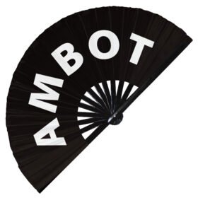 Ambot - Clack Folding Rave & Festival Hand Fan
