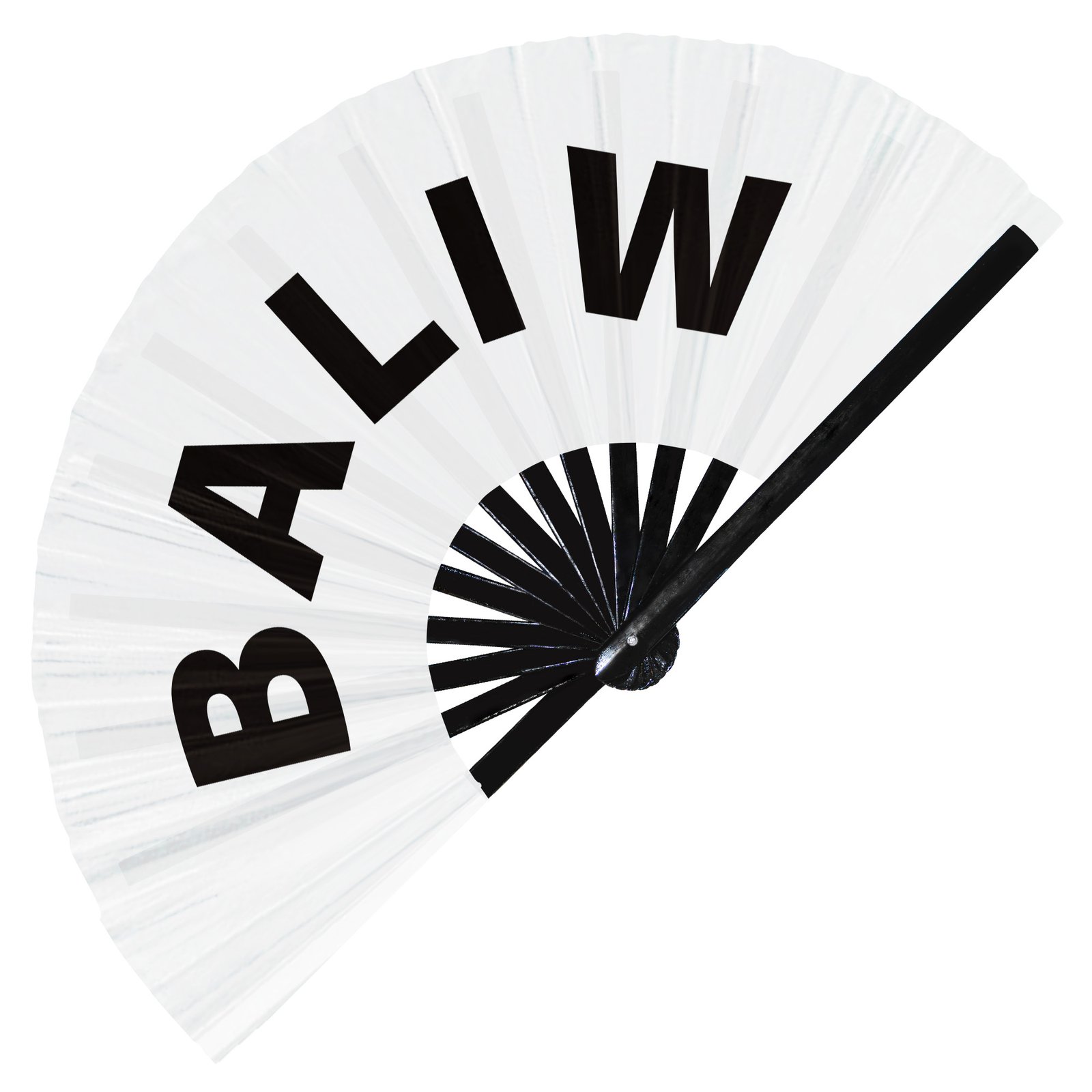 Baliw - Clack Folding Rave & Festival Hand Fan - Image 8