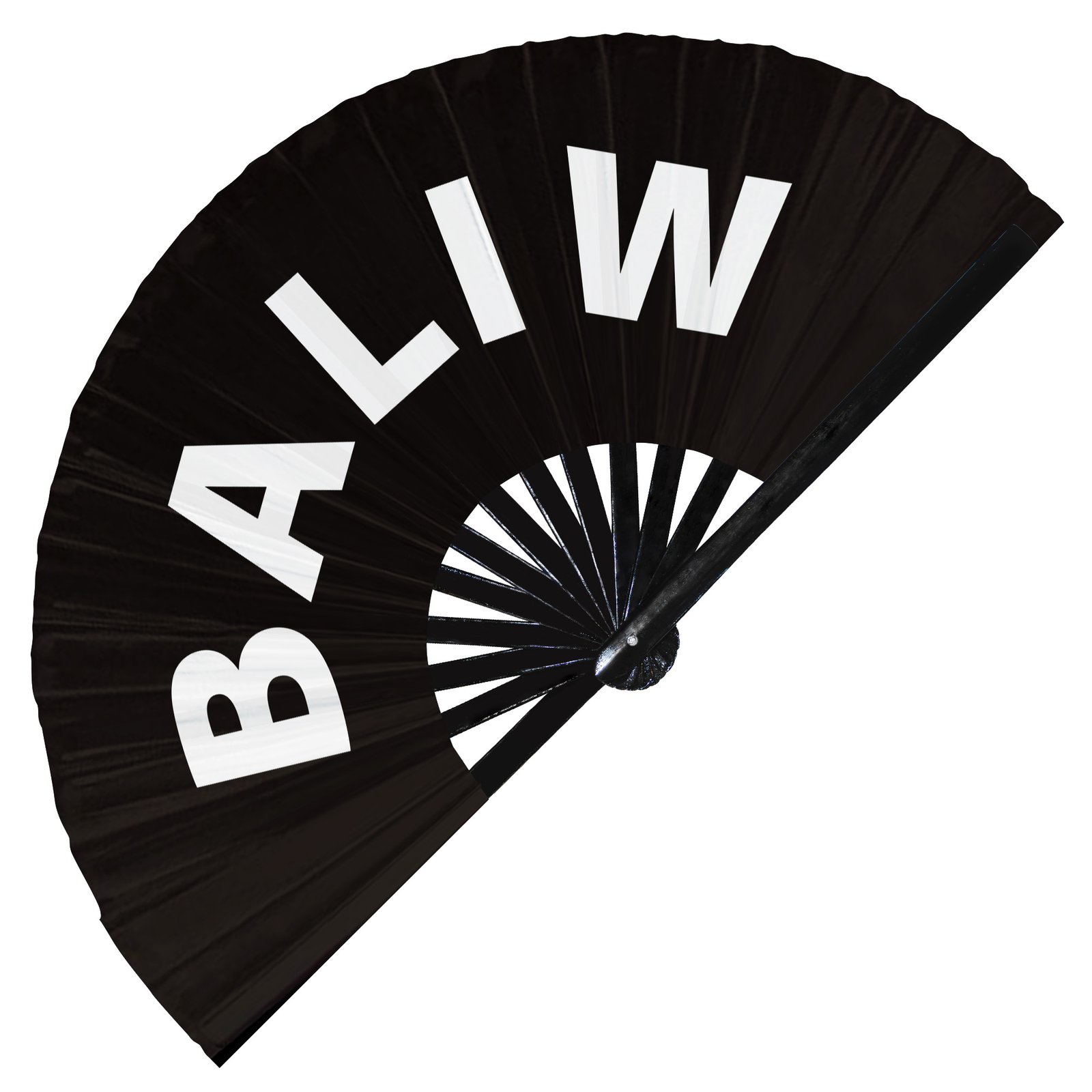 Baliw - Clack Folding Rave & Festival Hand Fan