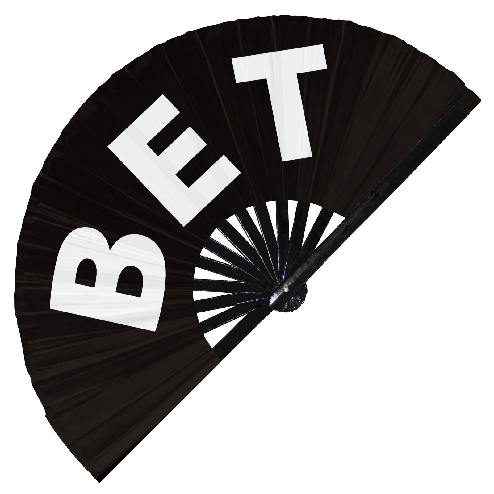 Bet - Clack Folding Rave & Festival Hand Fan