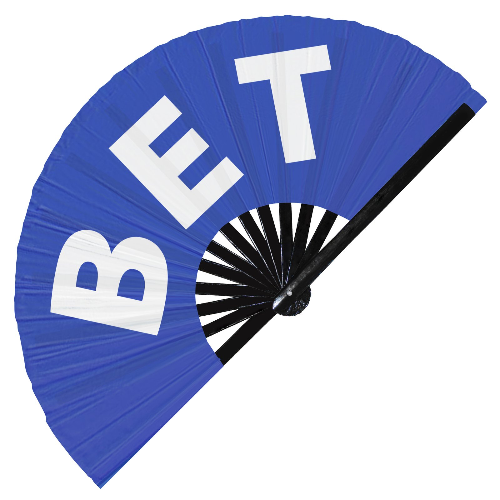 Bet - Clack Folding Rave & Festival Hand Fan - Image 3