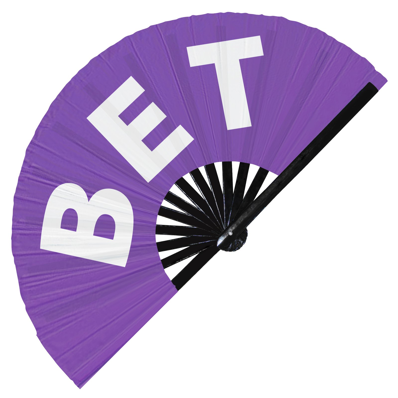 Bet - Clack Folding Rave & Festival Hand Fan - Image 6