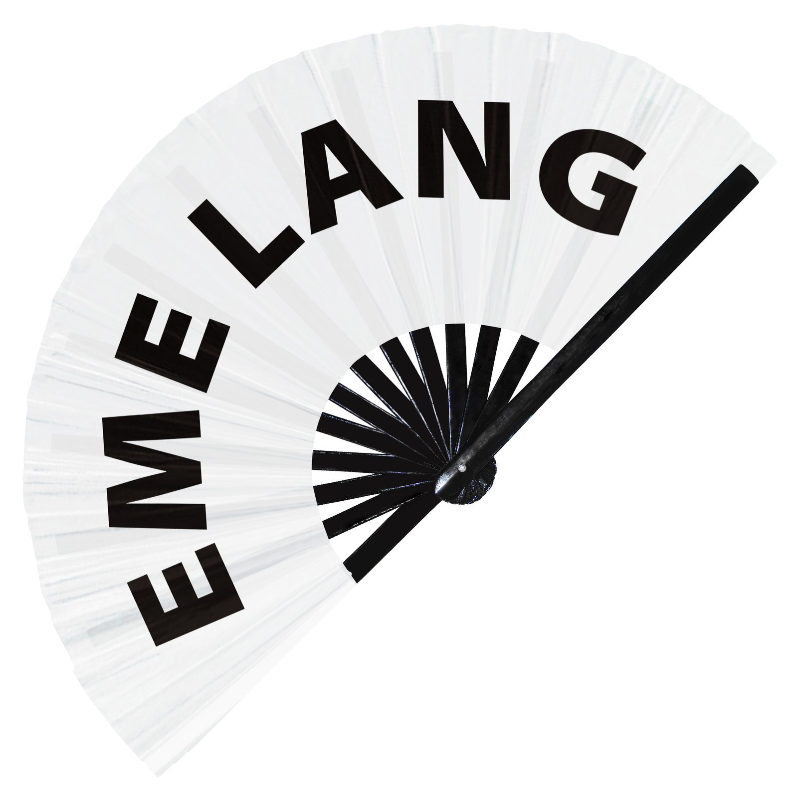 Eme lang - Clack Folding Rave & Festival Hand Fan - Image 8
