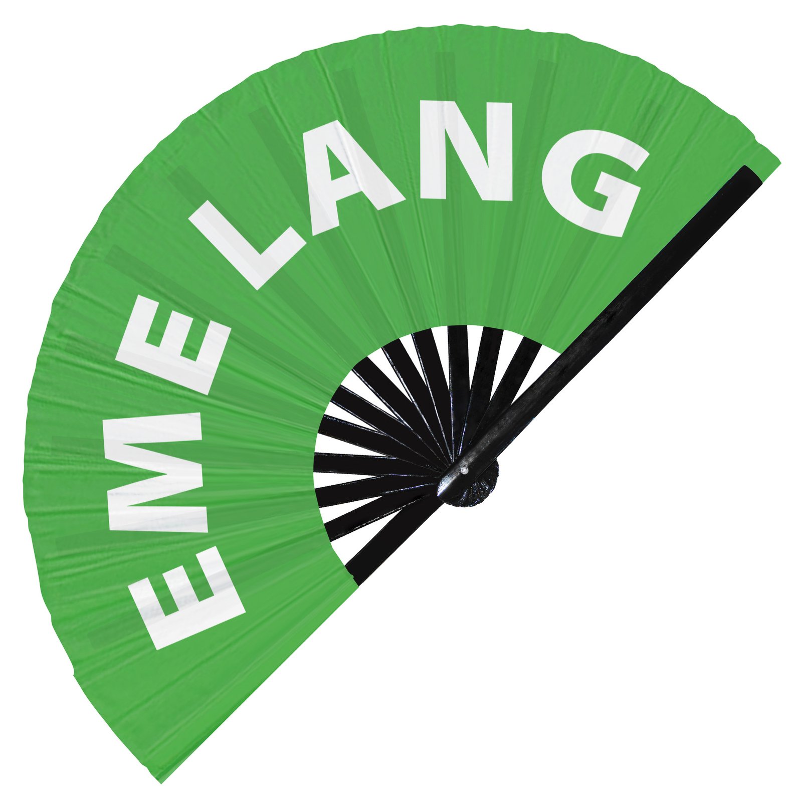 Eme lang - Clack Folding Rave & Festival Hand Fan - Image 4