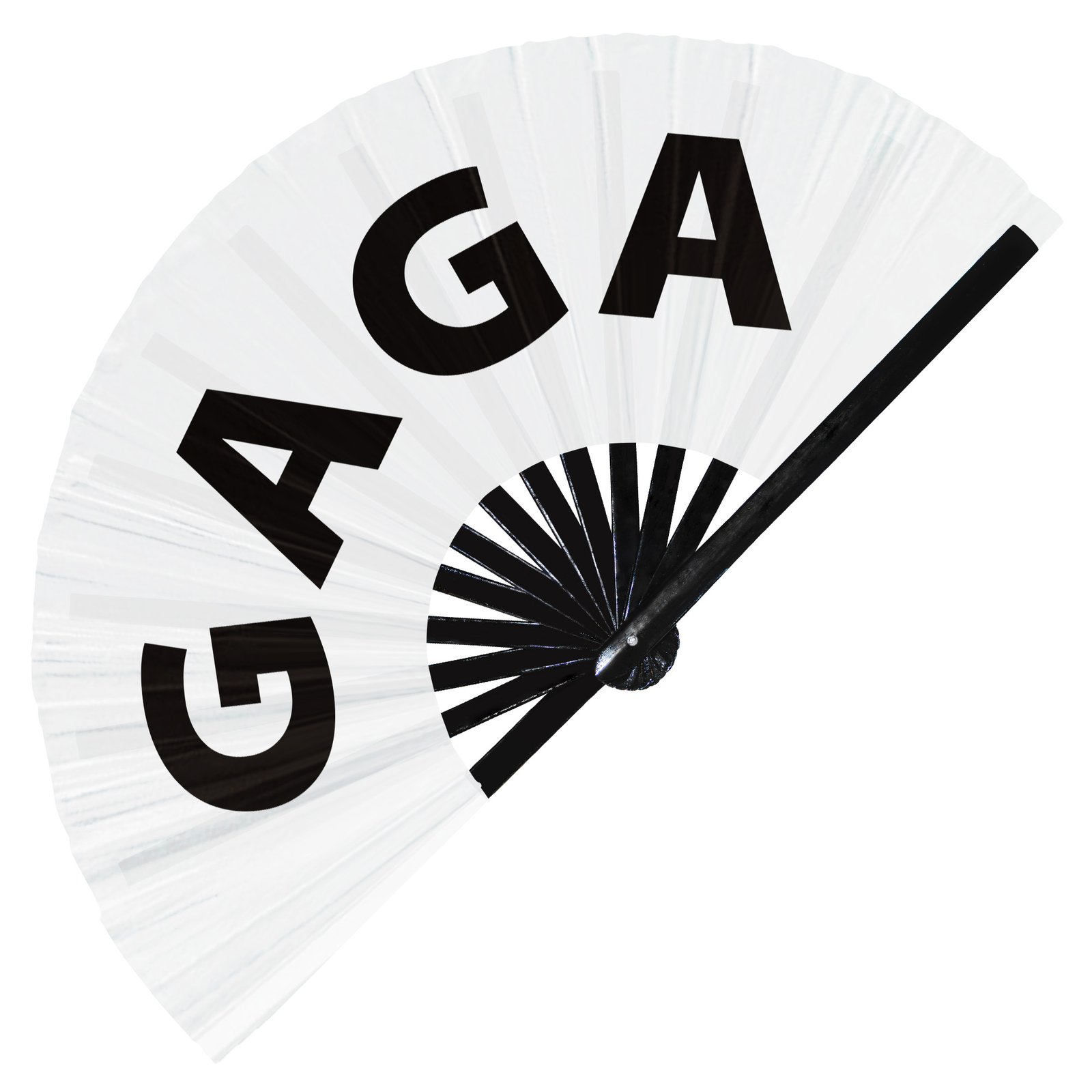 Gaga - Clack Folding Rave & Festival Hand Fan - Image 8