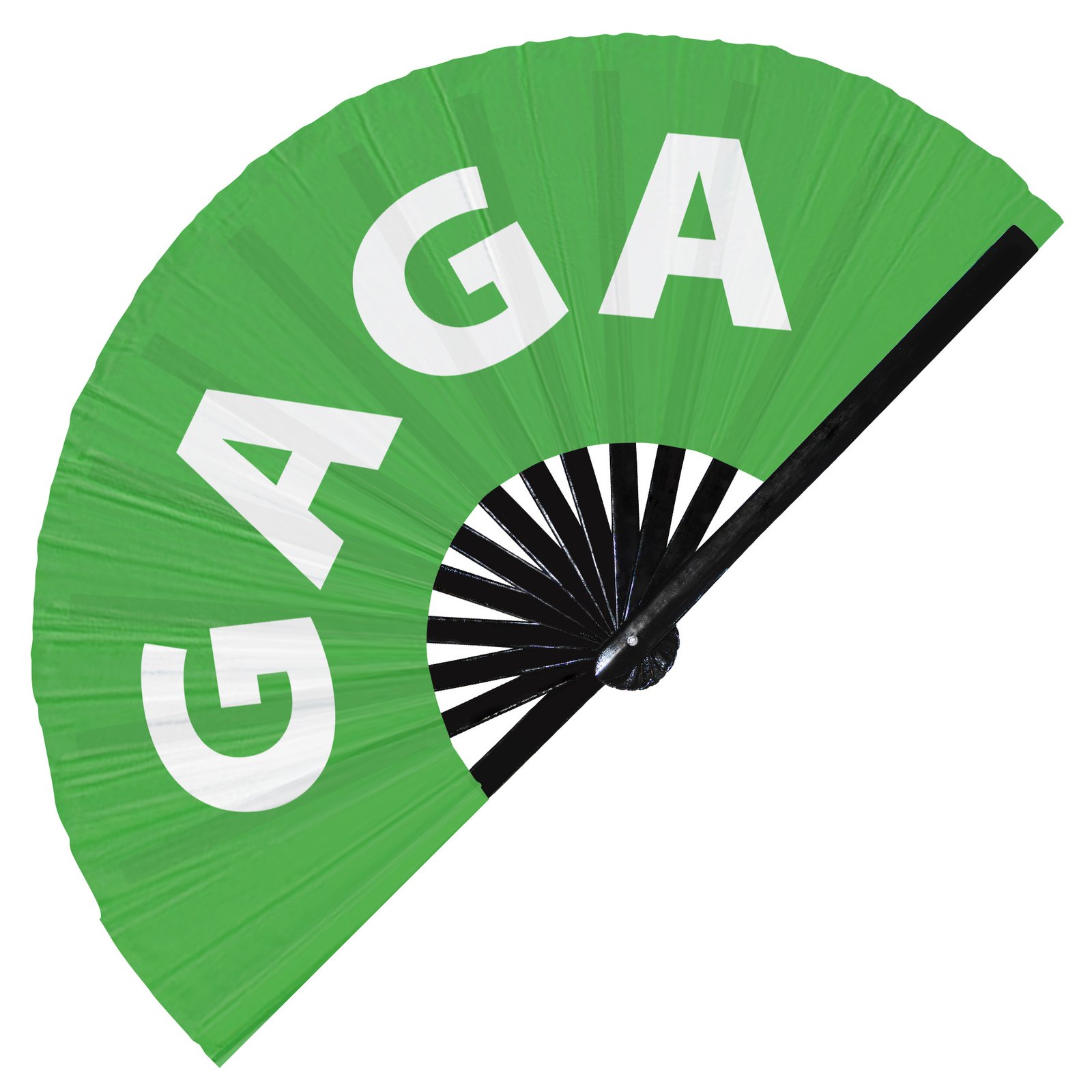 Gaga - Clack Folding Rave & Festival Hand Fan - Image 4