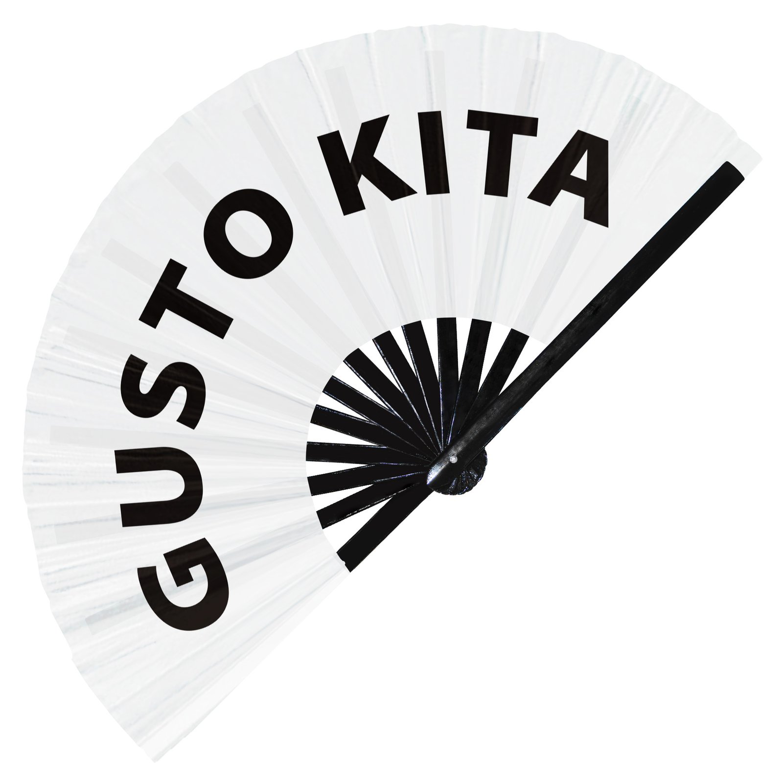 Gusto kita - Clack Folding Rave & Festival Hand Fan - Image 8