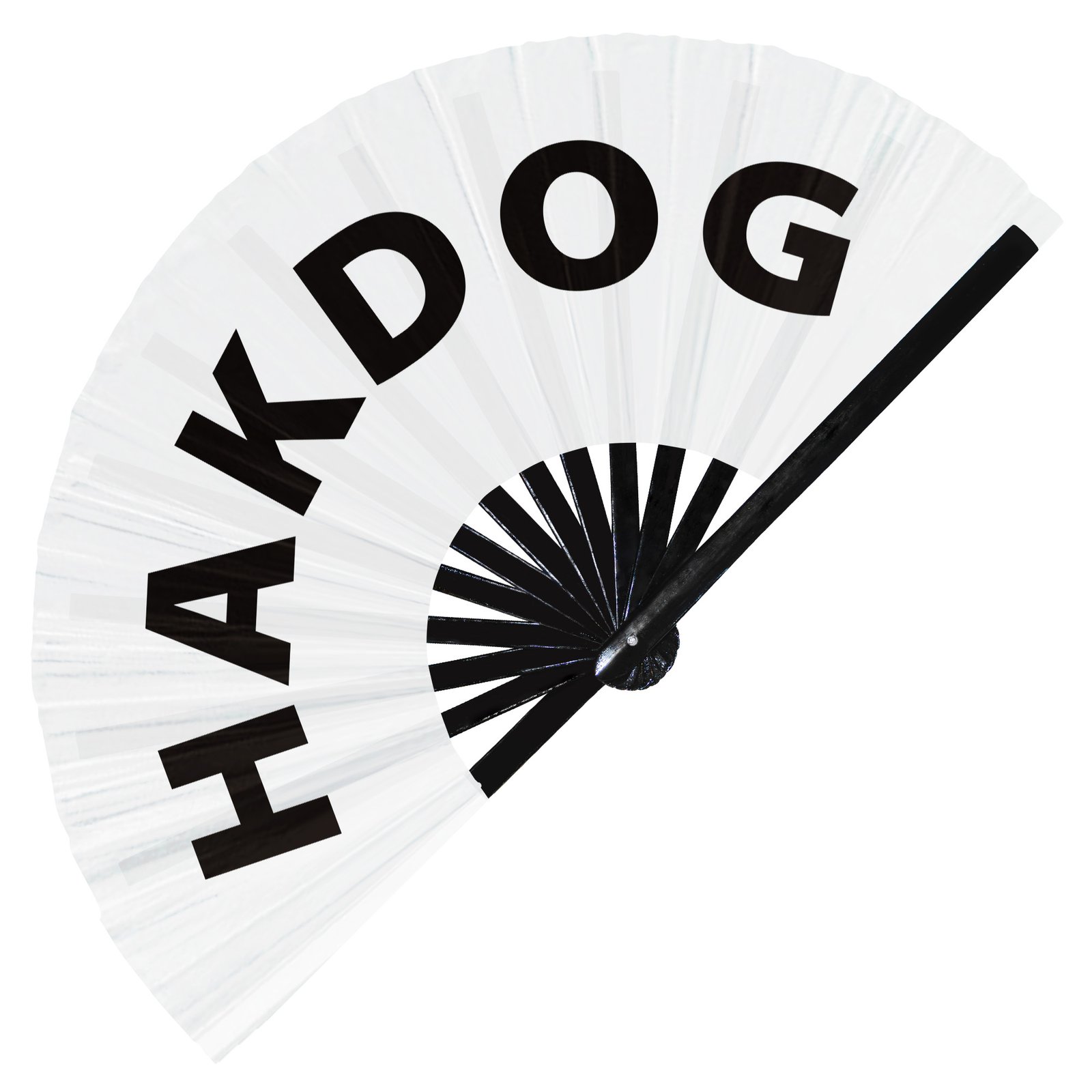 Hakdog - Clack Folding Rave & Festival Hand Fan - Image 8