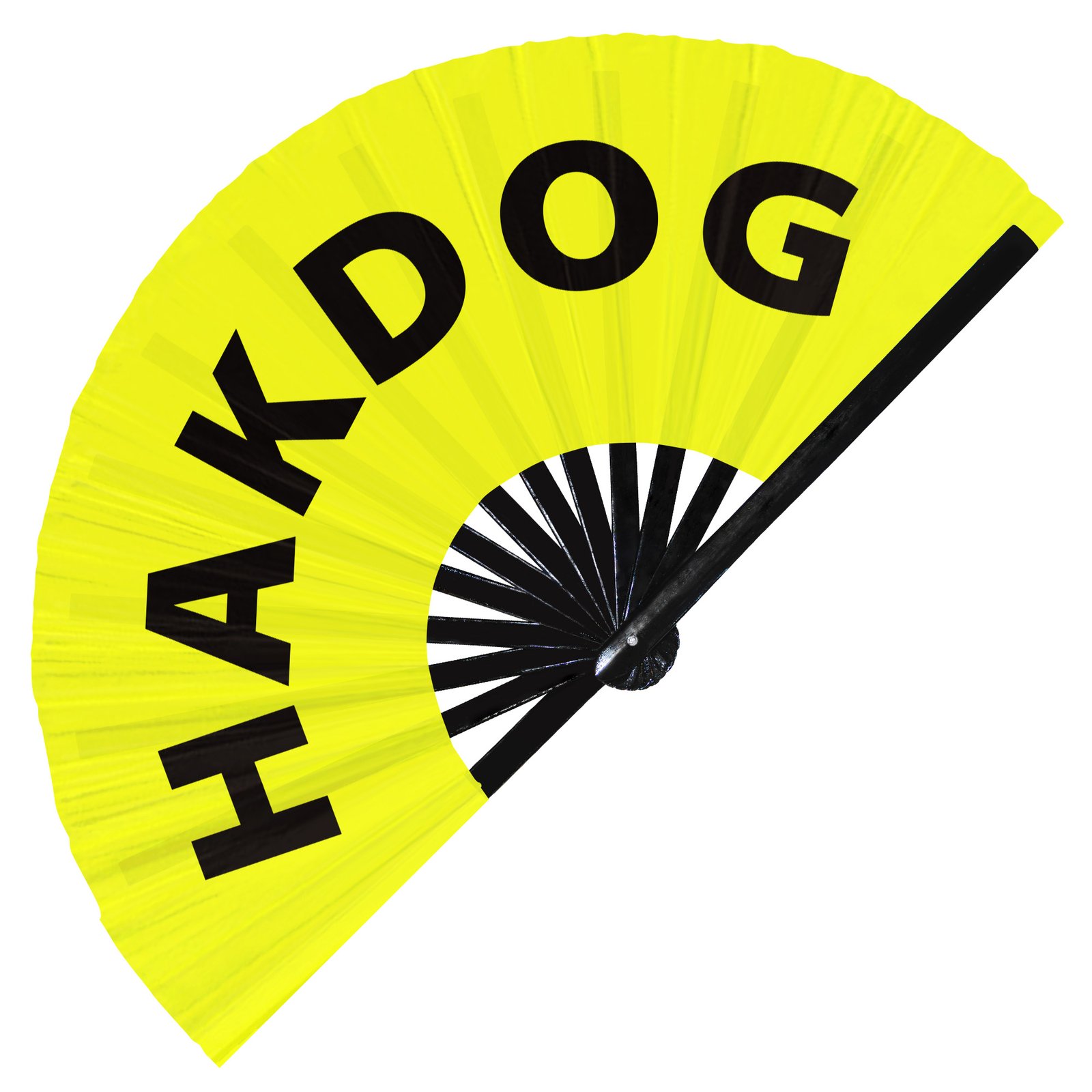 Hakdog - Clack Folding Rave & Festival Hand Fan - Image 9