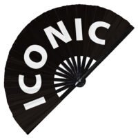Iconic - Clack Folding Rave & Festival Hand Fan