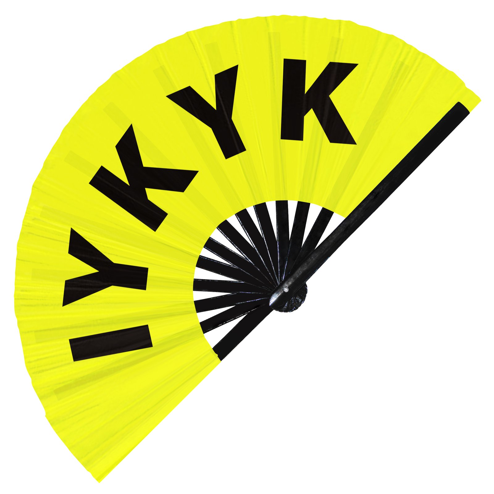 iykyk - Clack Folding Rave & Festival Hand Fan - Image 2