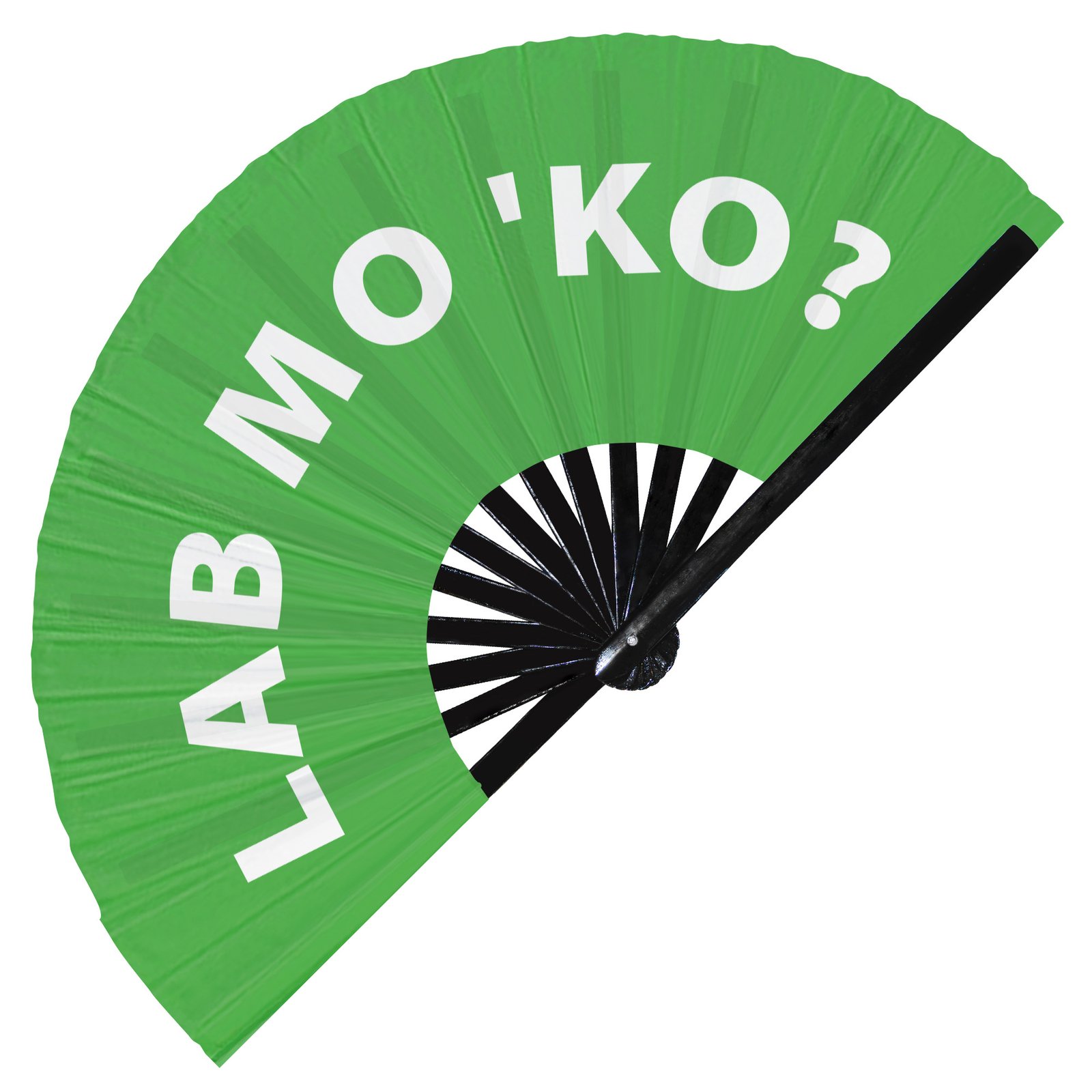 Lab mo 'ko? - Clack Folding Rave & Festival Hand Fan - Image 4
