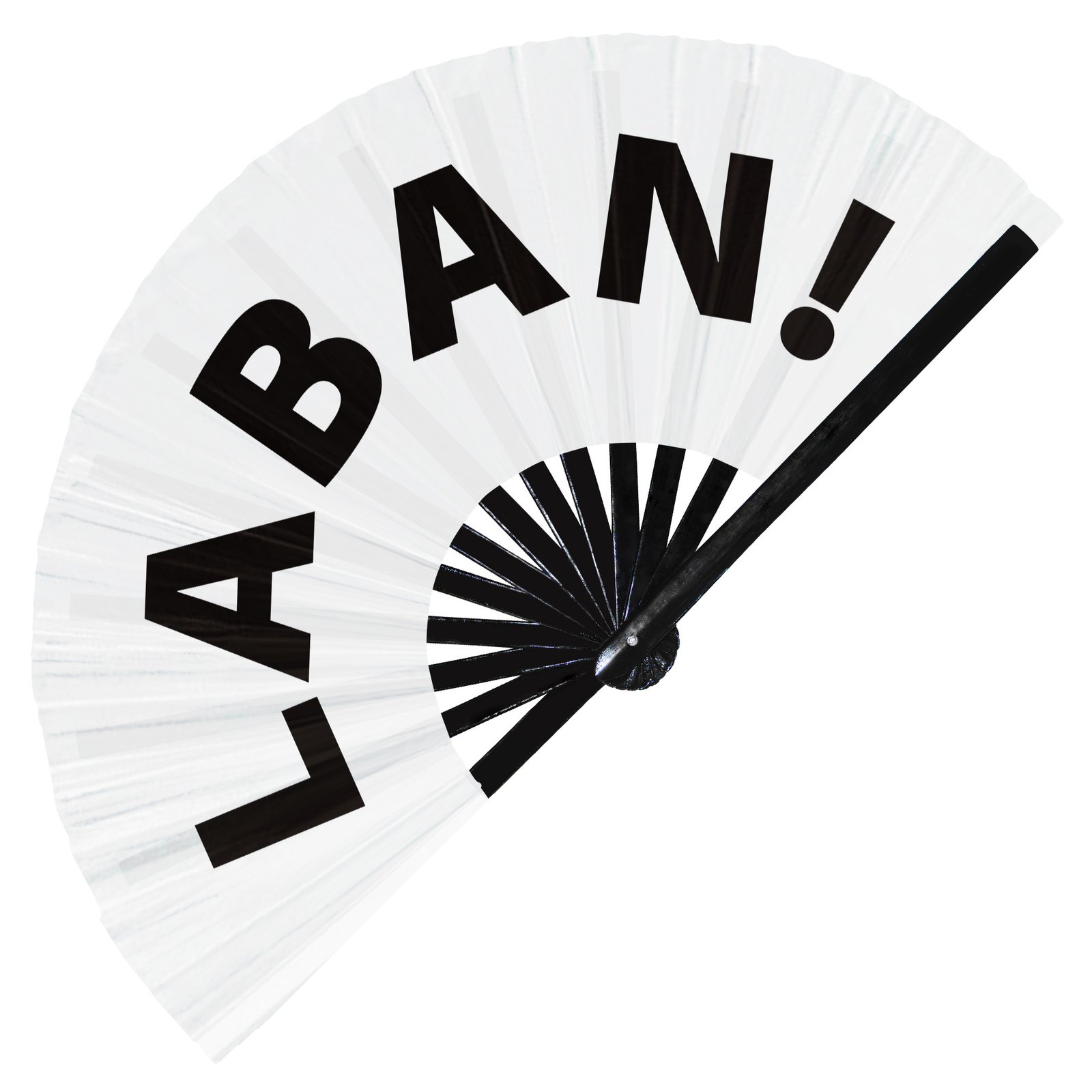 Laban! - Clack Folding Rave & Festival Hand Fan - Image 8