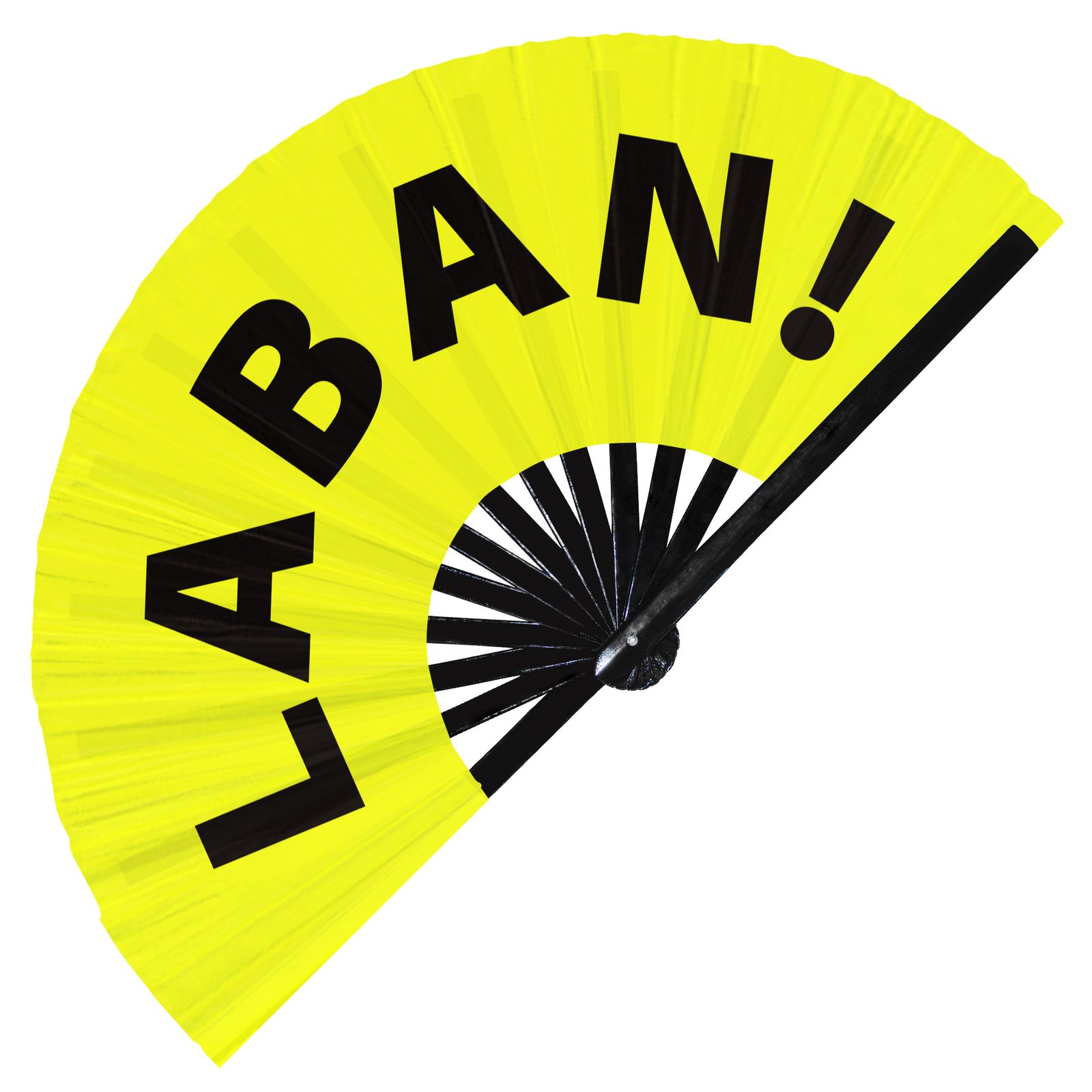 Laban! - Clack Folding Rave & Festival Hand Fan - Image 9