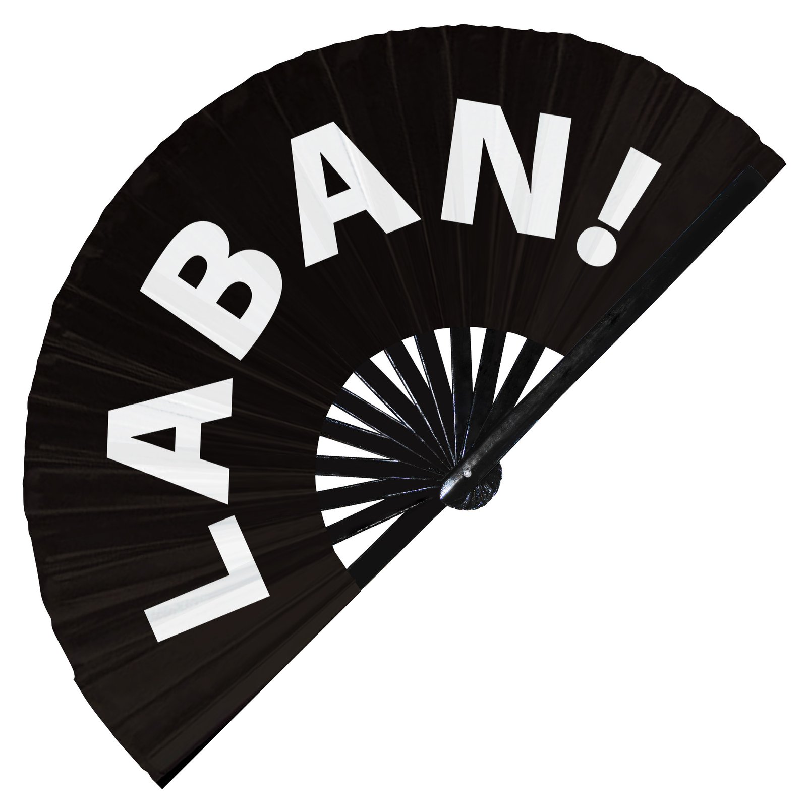 Laban! - Clack Folding Rave & Festival Hand Fan