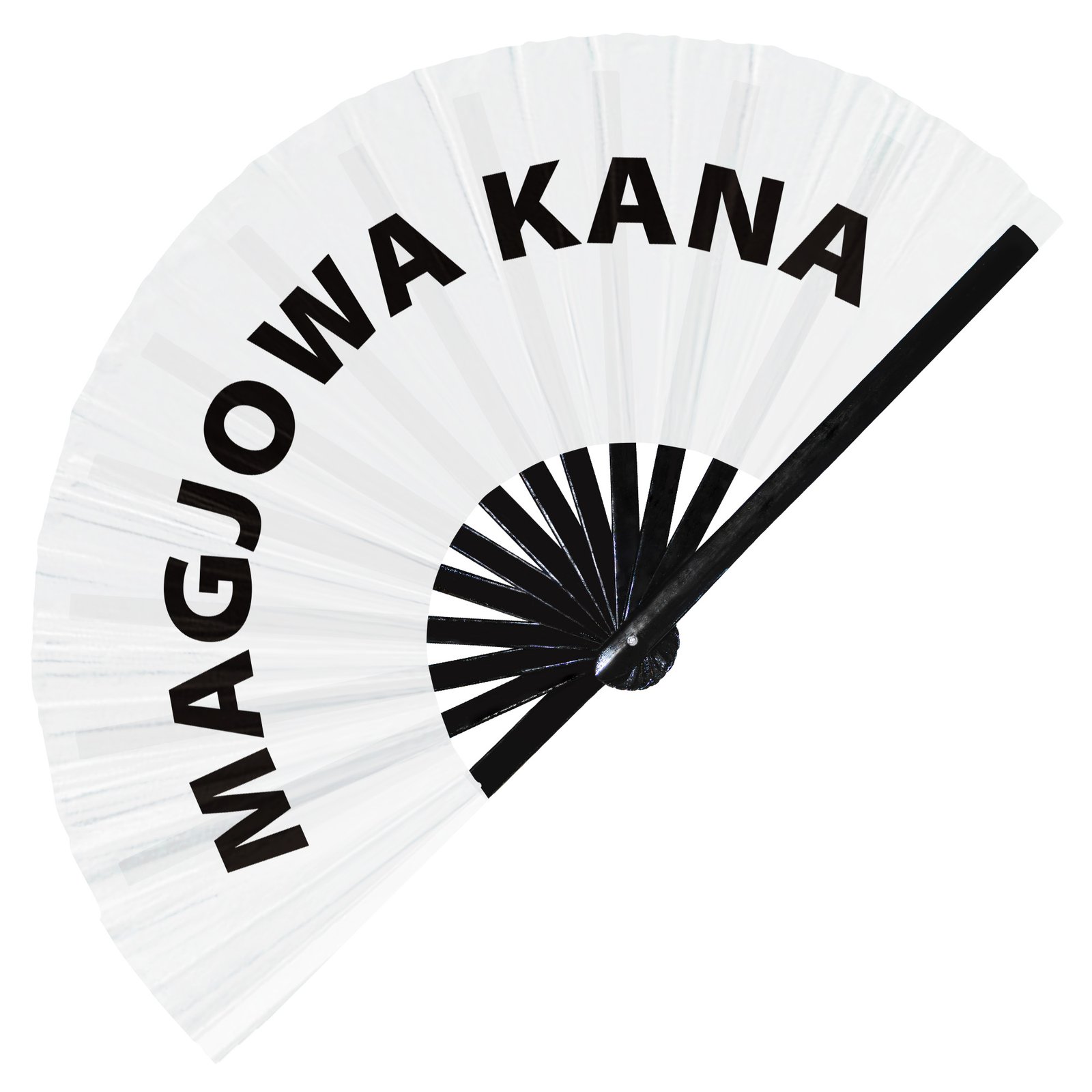 Magjowa kana - Clack Folding Rave & Festival Hand Fan - Image 8