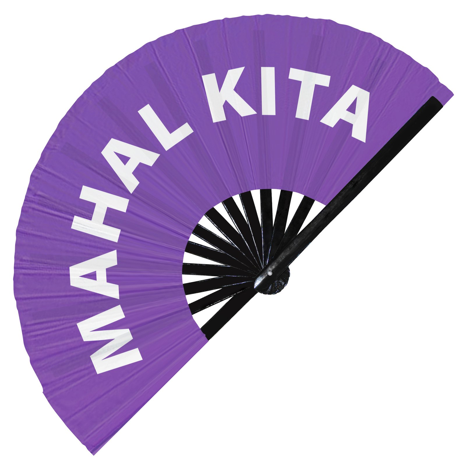 Mahal kita - Clack Folding Rave & Festival Hand Fan - Image 6