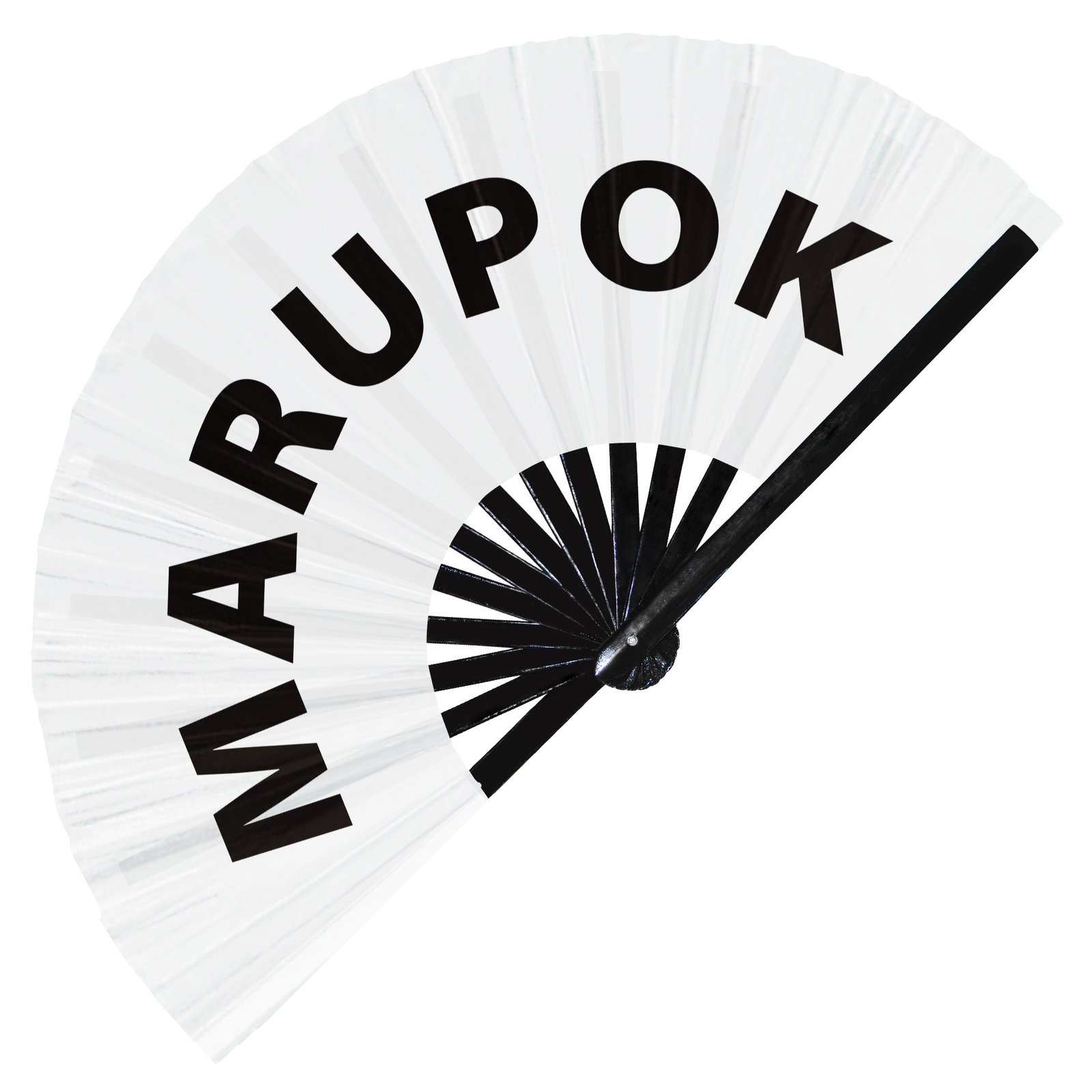 Marupok - Clack Folding Rave & Festival Hand Fan - Image 8