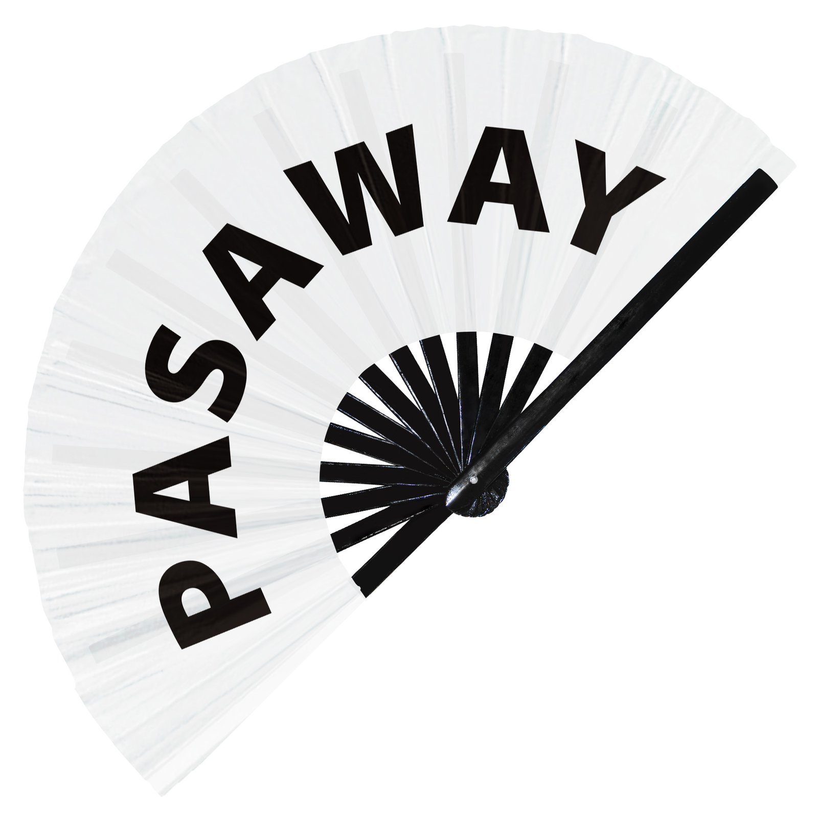Pasaway - Clack Folding Rave & Festival Hand Fan - Image 8