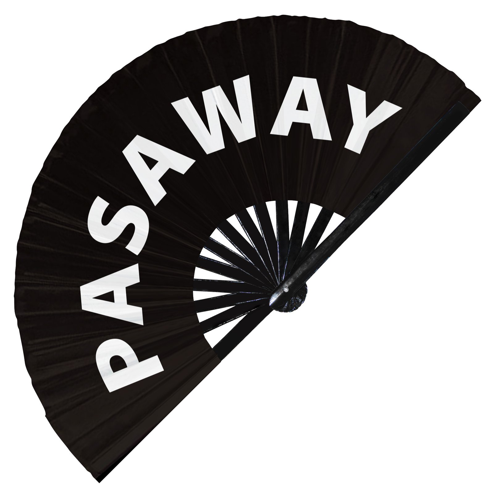 Pasaway - Clack Folding Rave & Festival Hand Fan