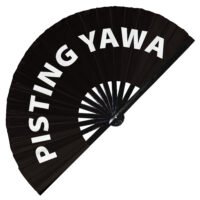 Pisting yawa - Clack Folding Rave & Festival Hand Fan