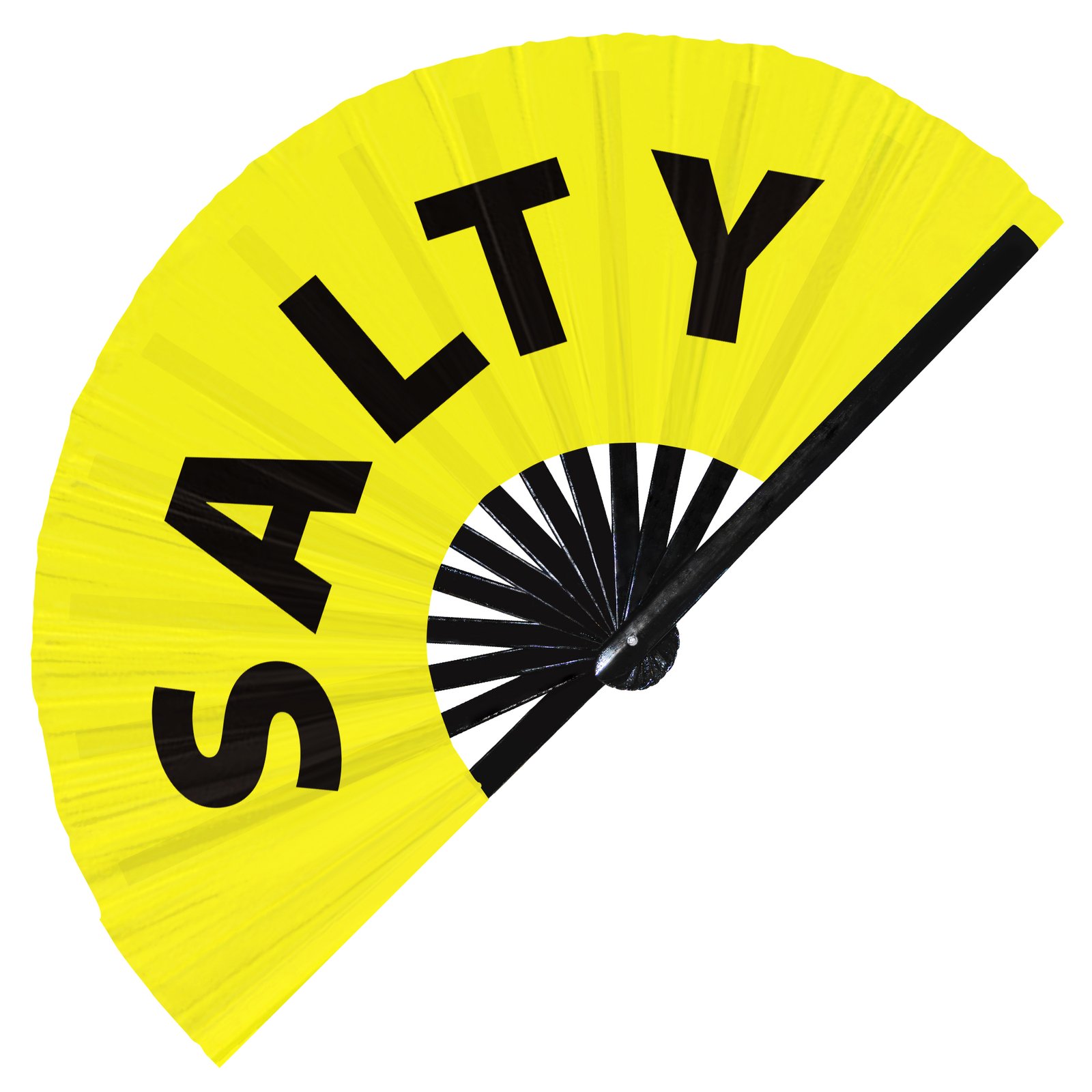 Salty - Clack Folding Rave & Festival Hand Fan - Image 3
