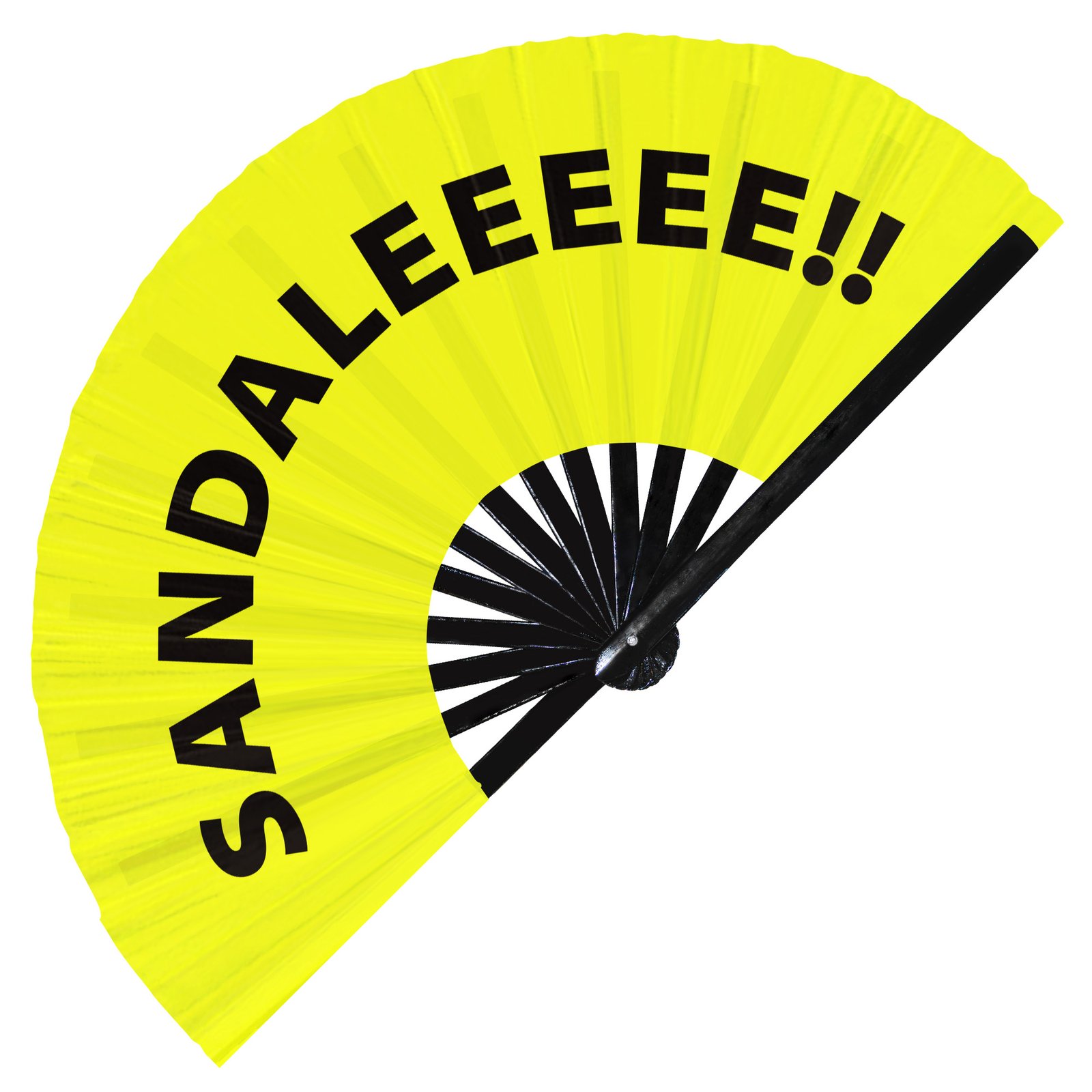 Sandaleeeee!! - Clack Folding Rave & Festival Hand Fan - Image 9