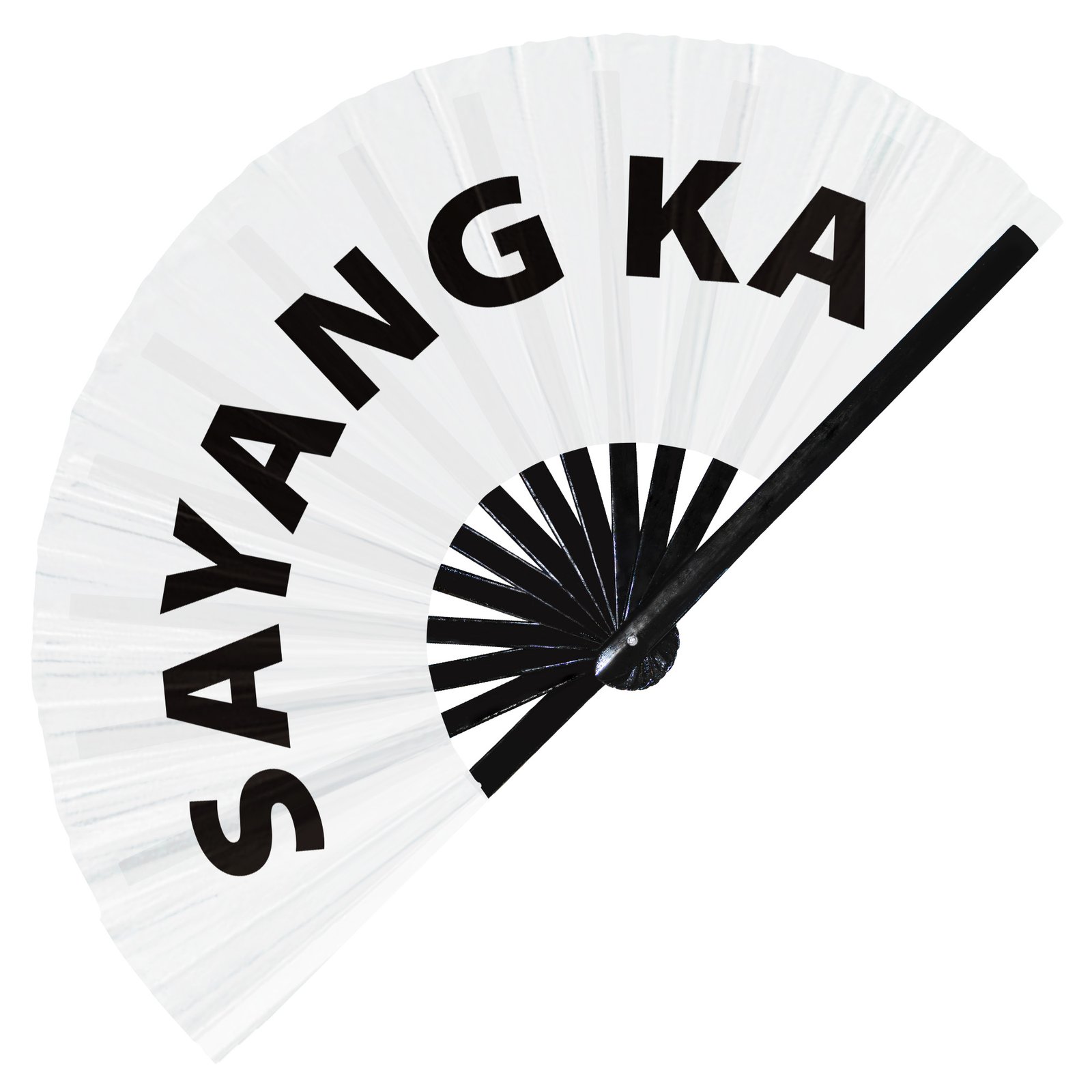 Sayang ka - Clack Folding Rave & Festival Hand Fan - Image 8