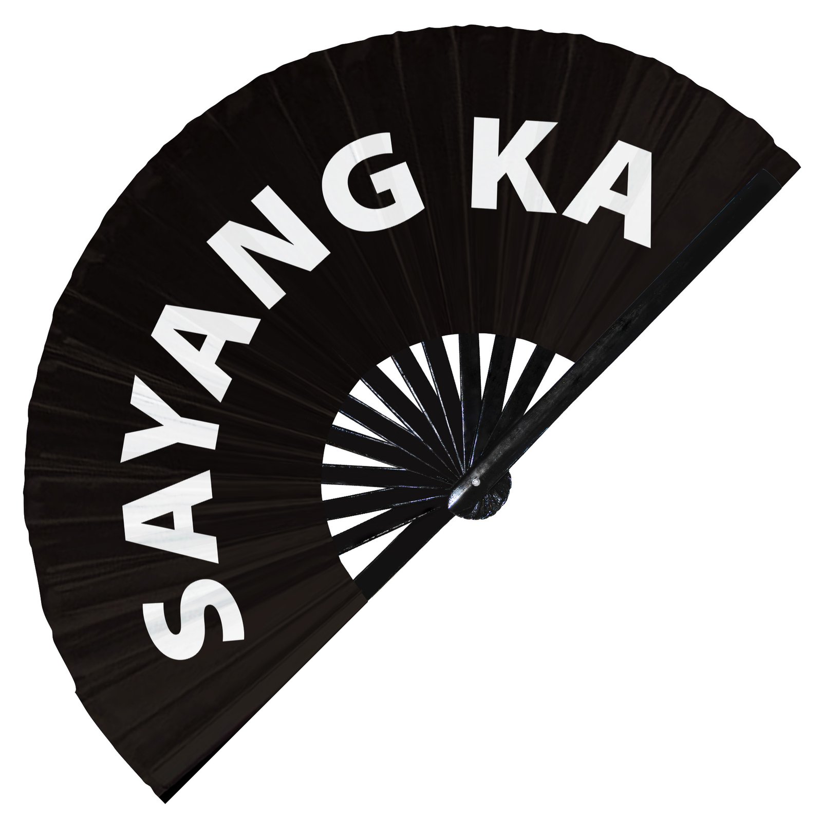 Sayang ka - Clack Folding Rave & Festival Hand Fan