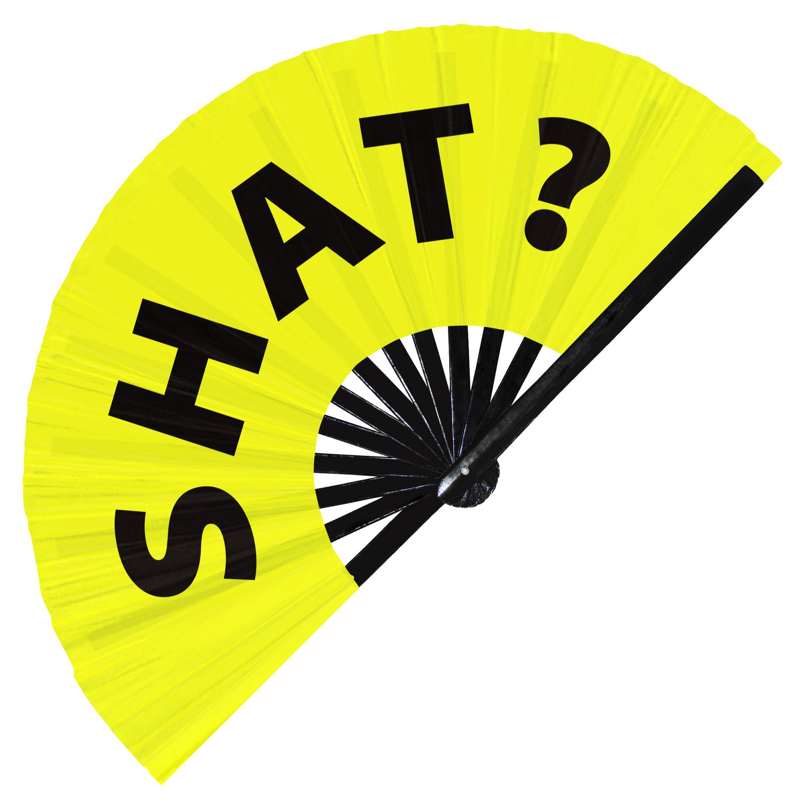 Shat? - Clack Folding Rave & Festival Hand Fan - Image 9