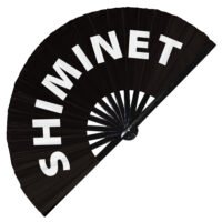 Shiminet - Clack Folding Rave & Festival Hand Fan
